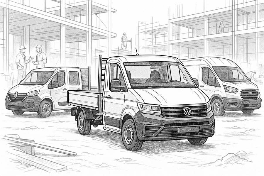 Transporter mit Pritschenaufbau: Welcher Aufbau für Handwerk und Bau?