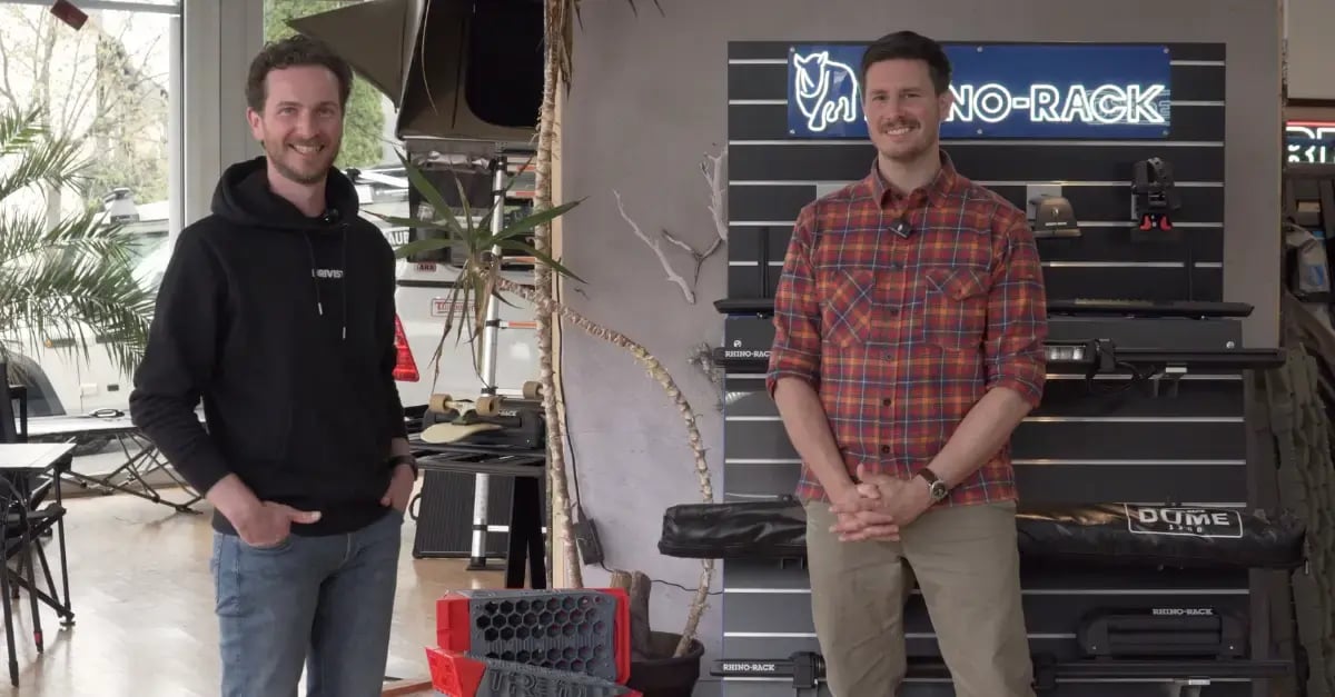 Marcel Bedbur und Bernd Taubenreuther im Interview bei Taubenreuther Off-Road Equipment