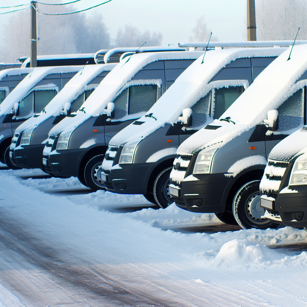 Fuhrpark Transporter Dienstwagen winterfest machen