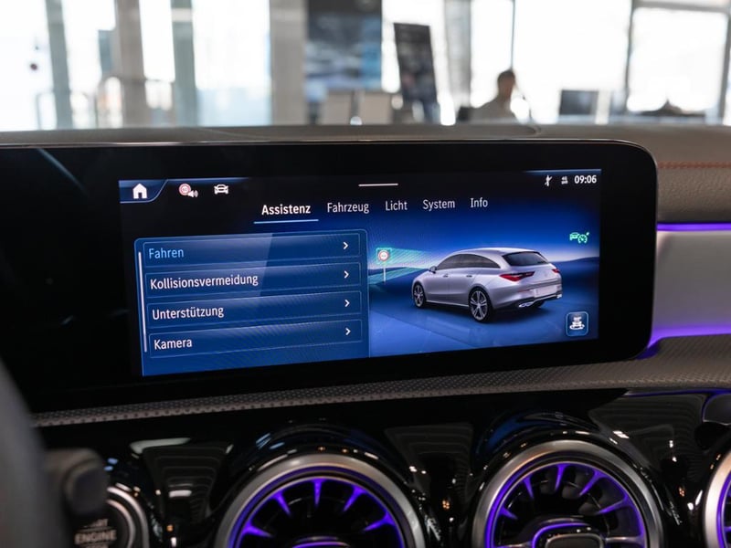 Mercedes-Benz CLA 180 Shooting Brake 180 d SB , AMG NIGHT MULTI 360 DISTR KAMERA