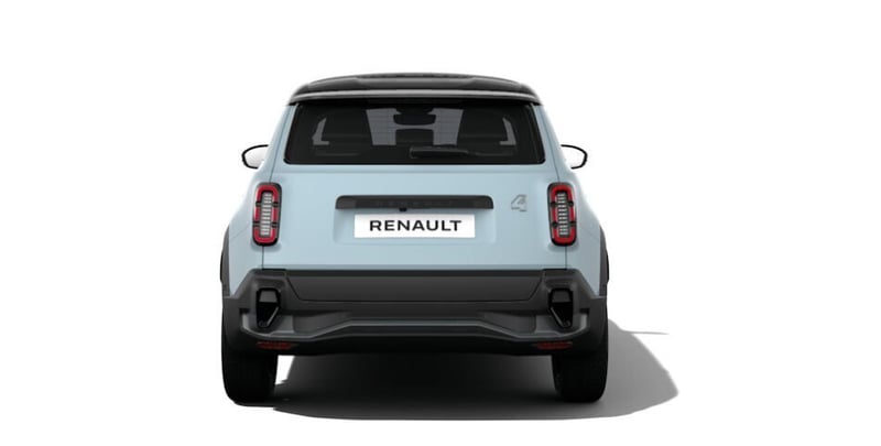Renault R 4 E-Tech 150 Comfort Range Iconic plein sud SHZ Harman