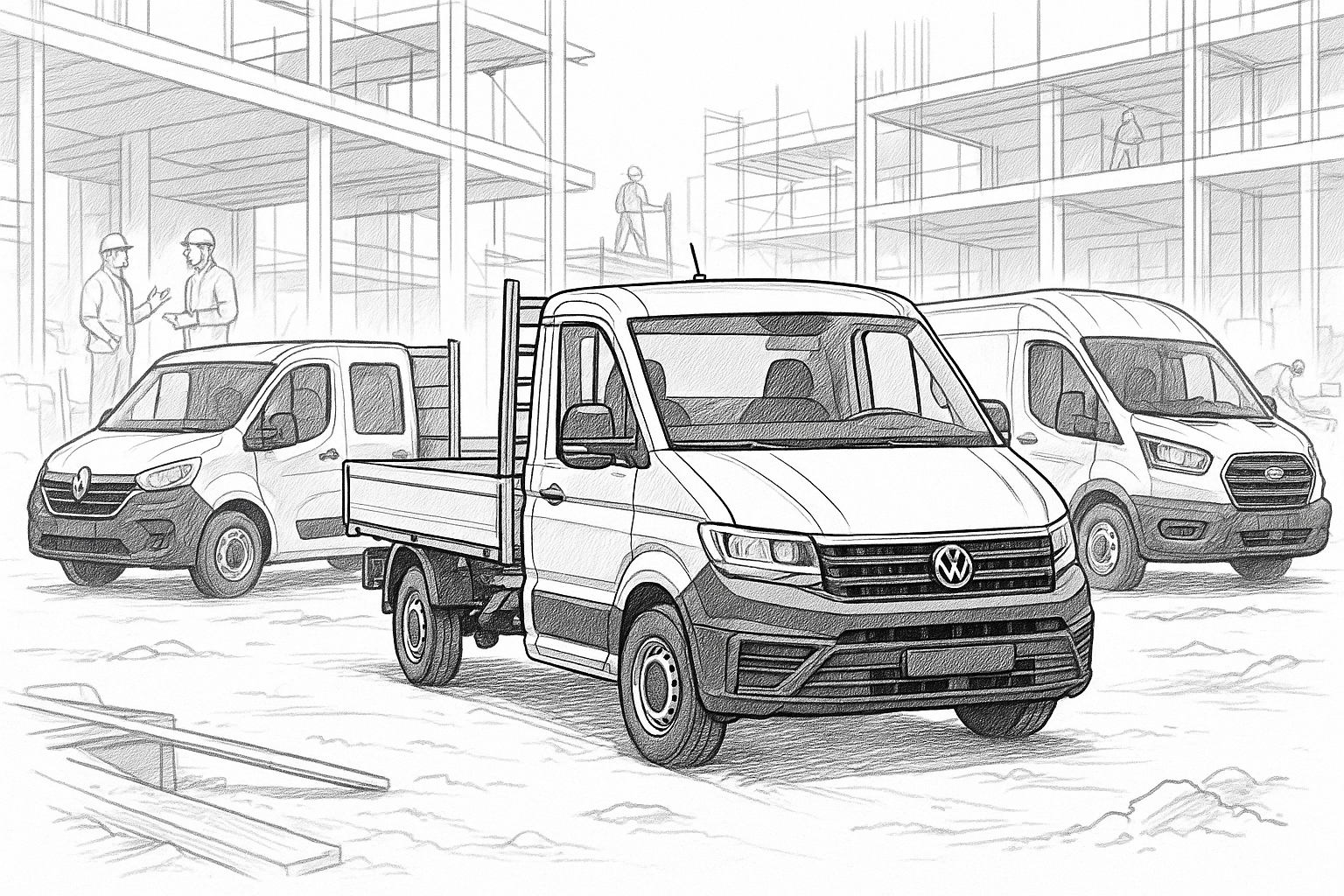 Transporter mit Pritschenaufbau: Welcher Aufbau für Handwerk und Bau?