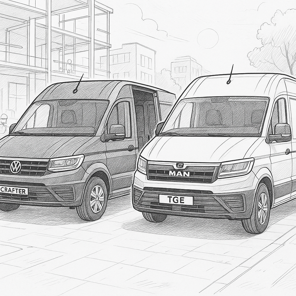 VW Crafter oder MAN TGE: Gibt es da einen Unterschied?