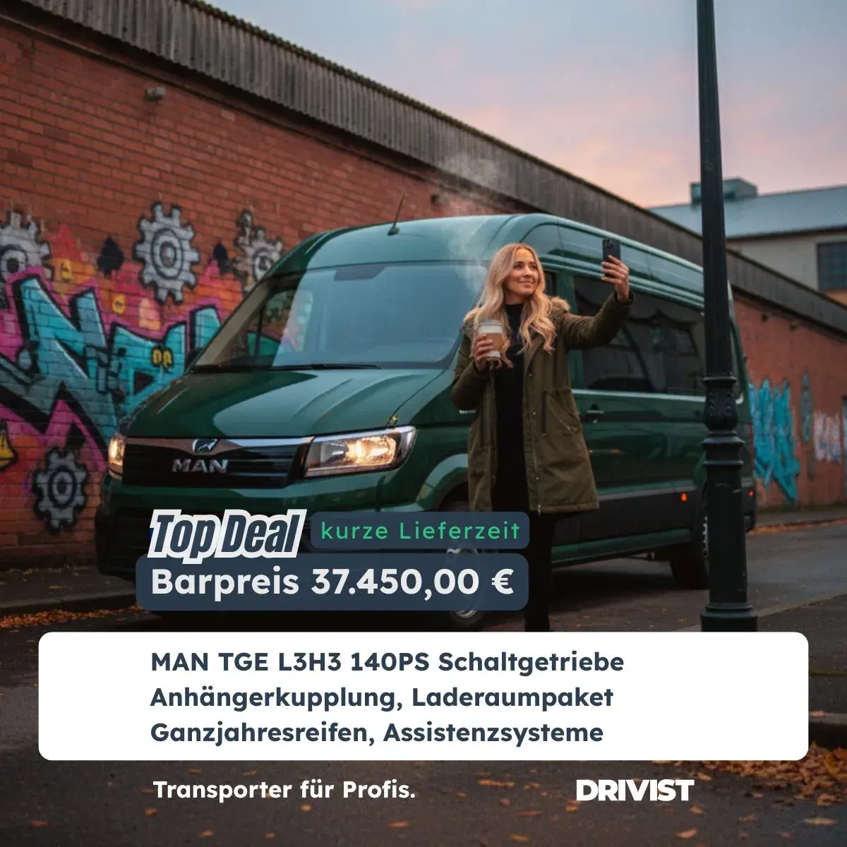 MAN TGE L3H3 140PS Schaltgetriebe