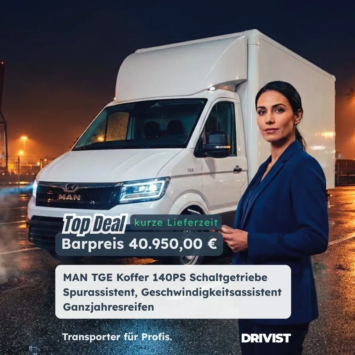 MAN TGE Humbaur Koffer 140PS