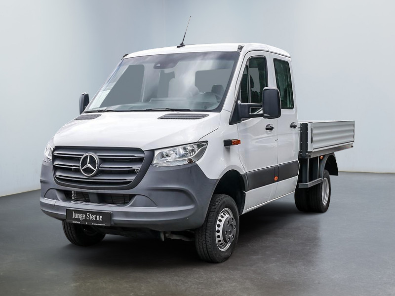 Mercedes-Benz Sprinter 519 4x4 DoKa Pritsche lang mit AHK