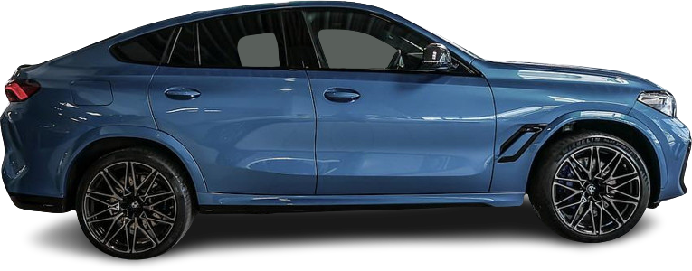 BMW X6 M M Competition AERO DISTR KAMERA SPUR