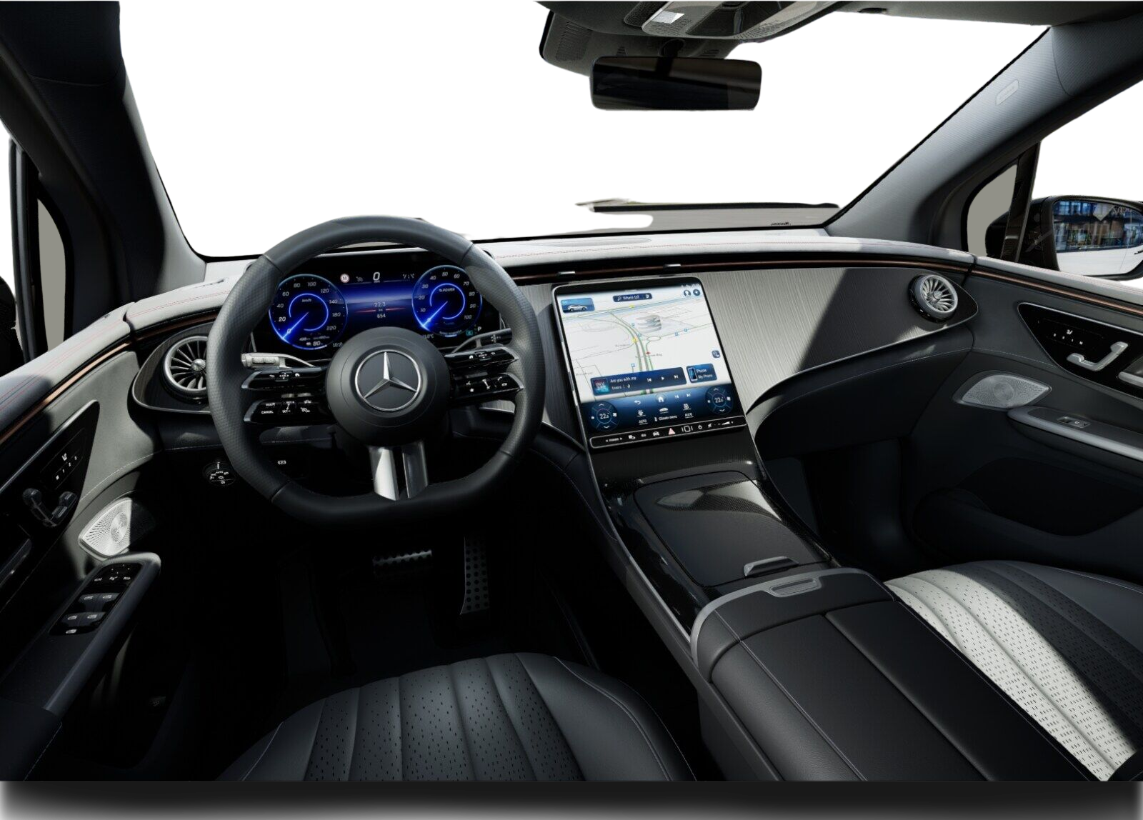 Mercedes-Benz EQE SUV 350 4M Distronic Spur-Assistent